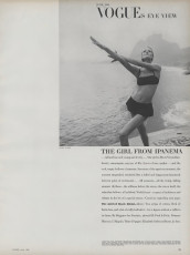 Veruschka by Henry Clarke / Vogue USA (1965.06)