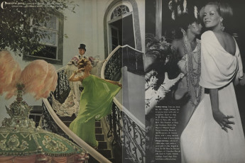 Veruschka by Henry Clarke / Vogue USA (1965.06)