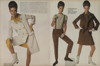 Birgitta af Klerker by Irving Penn / Vogue USA (1965.08)