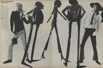 Brigitta af Klerker by Gianni Penati / Vogue USA (1965.08/2)