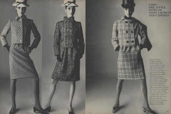 Benedetta Barzini by Irving Penn / Vogue USA (1965.09)