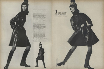 Wilhelmina Copper by Horst P. Horst / Vogue USA (1965.10/2)