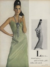 Birgitta af Klercker by Bert Stern / Vogue USA (1965.11)