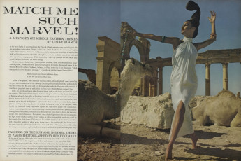 Editha Dussler by Henry Clarke / Vogue USA (1965.12)