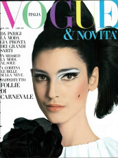 Benedetta Barzini by William Klein / Vogue ITA (1966.02)