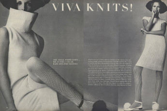 Mirella Petteni, Brigitta af Klerker by Irving Penn / Vogue USA (1966.02/2)