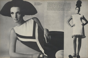 Mirella Petteni, Brigitta af Klerker by Irving Penn / Vogue USA (1966.02/2)