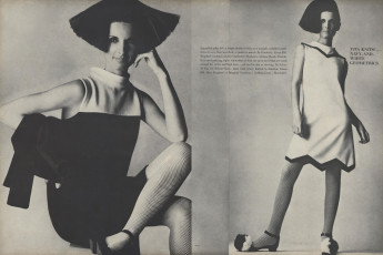 Mirella Petteni, Brigitta af Klerker by Irving Penn / Vogue USA (1966.02/2)