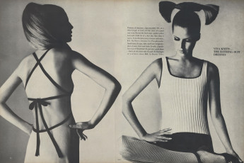 Mirella Petteni, Brigitta af Klerker by Irving Penn / Vogue USA (1966.02/2)