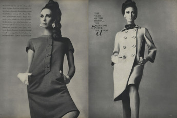 Wilhelmina Copper by Irving Penn / Vogue USA (1966.03)