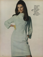 Benedetta Barzini by Irving Penn / Vogue USA (1966.03)
