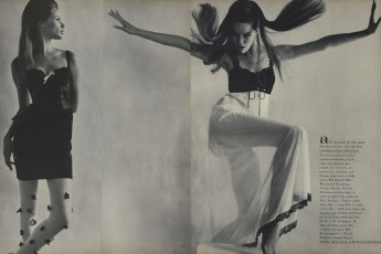 Veruschka by Gianni Penati / Vogue USA (1966.03)
