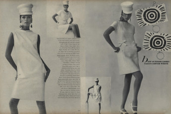 Brigitta af Klerker by Gianni Penati / Vogue USA (1966.04/2)
