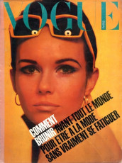 Nicole de Lamarge by David Bailey / Vogue FRA (1966.05)