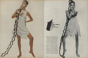 Birgitta af Klercker by Bert Stern / Vogue USA (1966.05)