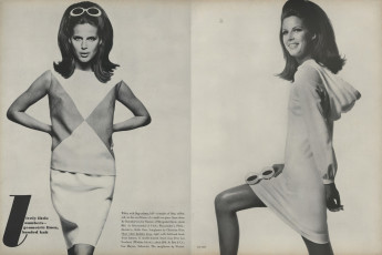 Agneta Darin by Bert Stern / Vogue USA (1966.05)