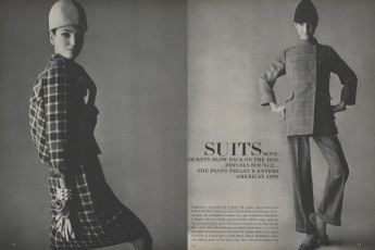 Benedetta Barzini by Irving Penn (Vogue USA 1966.07)