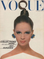 Celia Hammond by David Bailey / Vogue UK (1966.09)