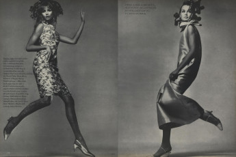 Jean Shrimpton by Richard Avedon (Vogue USA 1966.10)