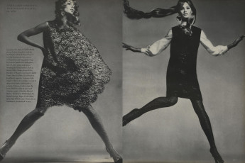 Jean Shrimpton by Richard Avedon (Vogue USA 1966.10)