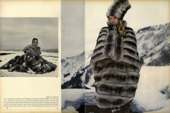 Veruschka by Richard Avedon (Vogue USA 1966.10/2)