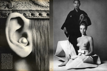 Veruschka by Richard Avedon (Vogue USA 1966.10/2)