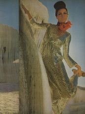 Editha Dussler by Henry Clarke (Vogue USA 1966.12)