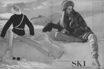 Veruschka by Franco Rubartelli (Vogue USA 1967.01)