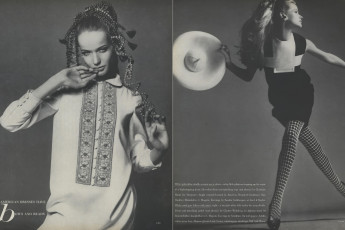 Veruschka by Richard Avedon (Vogue USA 1967.03)