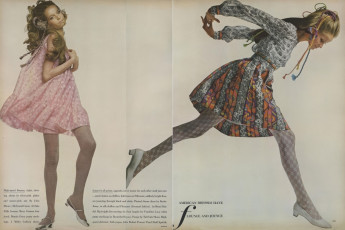 Veruschka by Richard Avedon (Vogue USA 1967.03)
