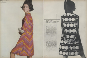 Benedetta Barzini by Irving Penn (Vogue USA 1967.03)