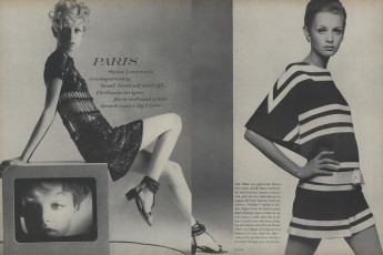 Twiggy by Bert Stern (Vogue USA 1967.03/2)