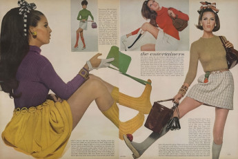 Birgitta af Klerker by Bert Stern (Vogue USA 1967.03/2)