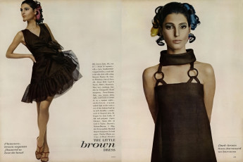 Benedetta Barzini by Irving Penn (Vogue USA 1967.04)