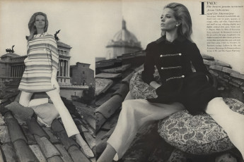 Veruschka by Franco Rubartelli (Vogue USA 1967.04)