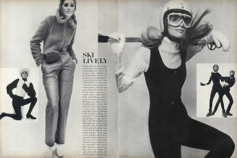 Jill Kennington by William Klein (Vogue USA 1967.11)