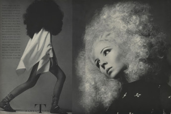 Penelope Tree by Richard Avedon (Vogue USA 1968.01/2)