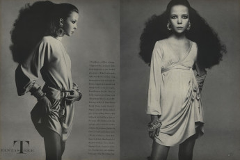 Penelope Tree by Richard Avedon (Vogue USA 1968.01/2)