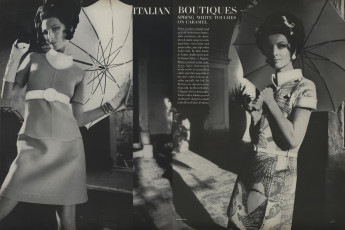 Mirelli Pettini by Henry Clarke (Vogue USA 1968.03)