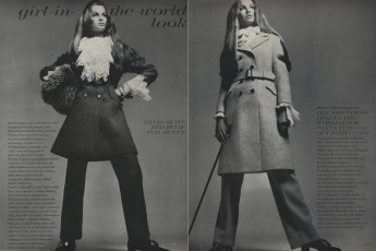 Jean Shrimpton by Richard Avedon (Vogue USA 1968.08)