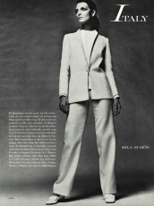Mirella Petteni by Gian Paolo Barbieri (Vogue USA 1969.03/2)