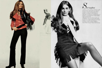 Jean Shrimpton by Gianni Penati / Vogue ITA (1969.05)