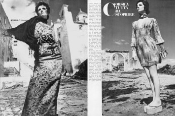 Mirelli Pettini by Gian Paolo Barbieri / Vogue ITA (1969.05)