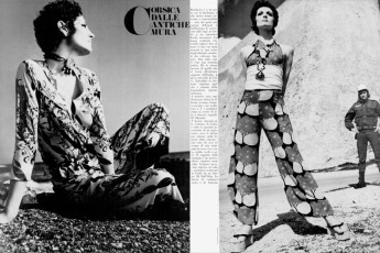 Mirelli Pettini by Gian Paolo Barbieri / Vogue ITA (1969.05)
