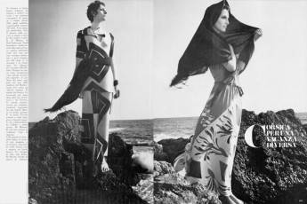 Mirelli Pettini by Gian Paolo Barbieri / Vogue ITA (1969.05)