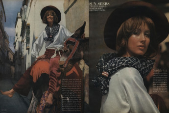 Moyra Swan by Henry Clarke (Vogue USA 1969.06)