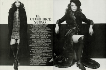 Penelope Tree by David Bailey (Vogue ITA 1969.10)