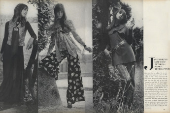 Jane Birkin by Patrick Lichfield (Vogue USA 1969.11)