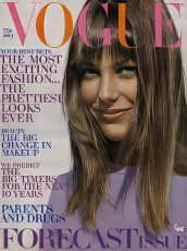 Jane Birkin by John Cowan / Vogue USA (1970.01)