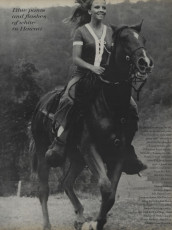 Penelope Tree by David Bailey / Vogue USA (1970.01.15)
